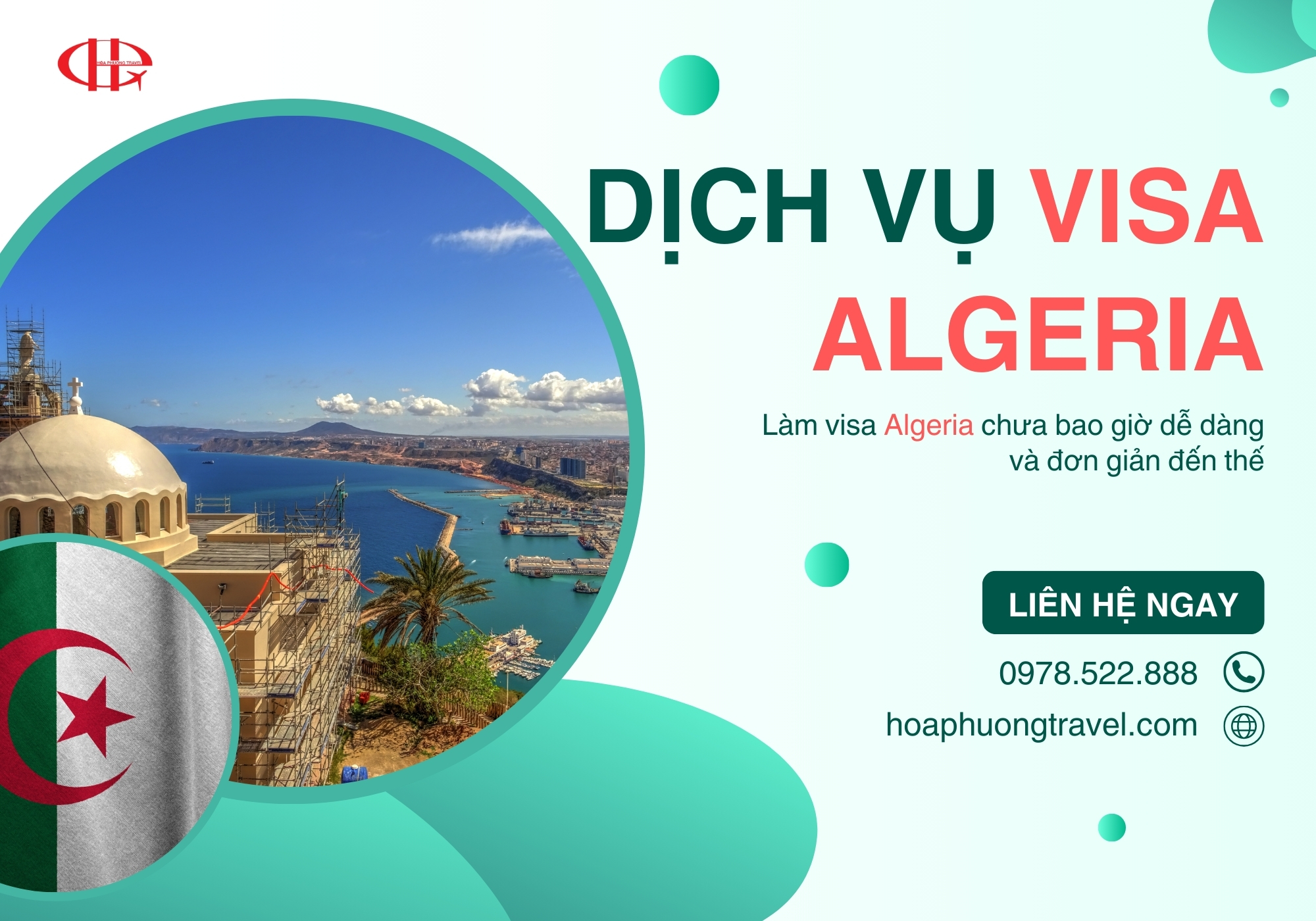 DỊCH VỤ LÀM VISA ALGERIA DU LỊCH & CÔNG TÁC