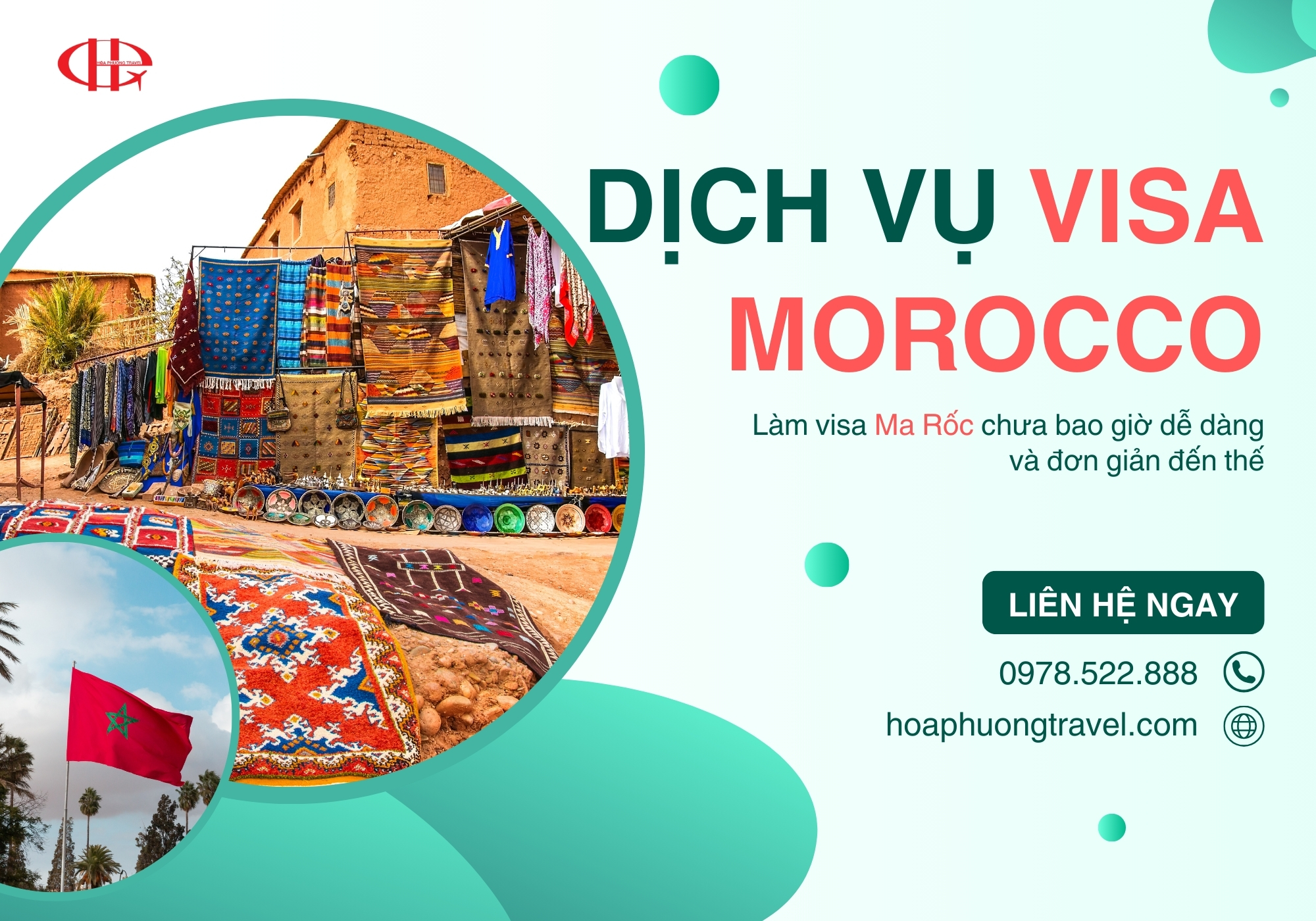 DỊCH VỤ LÀM VISA MAROC DU LỊCH & CÔNG TÁC