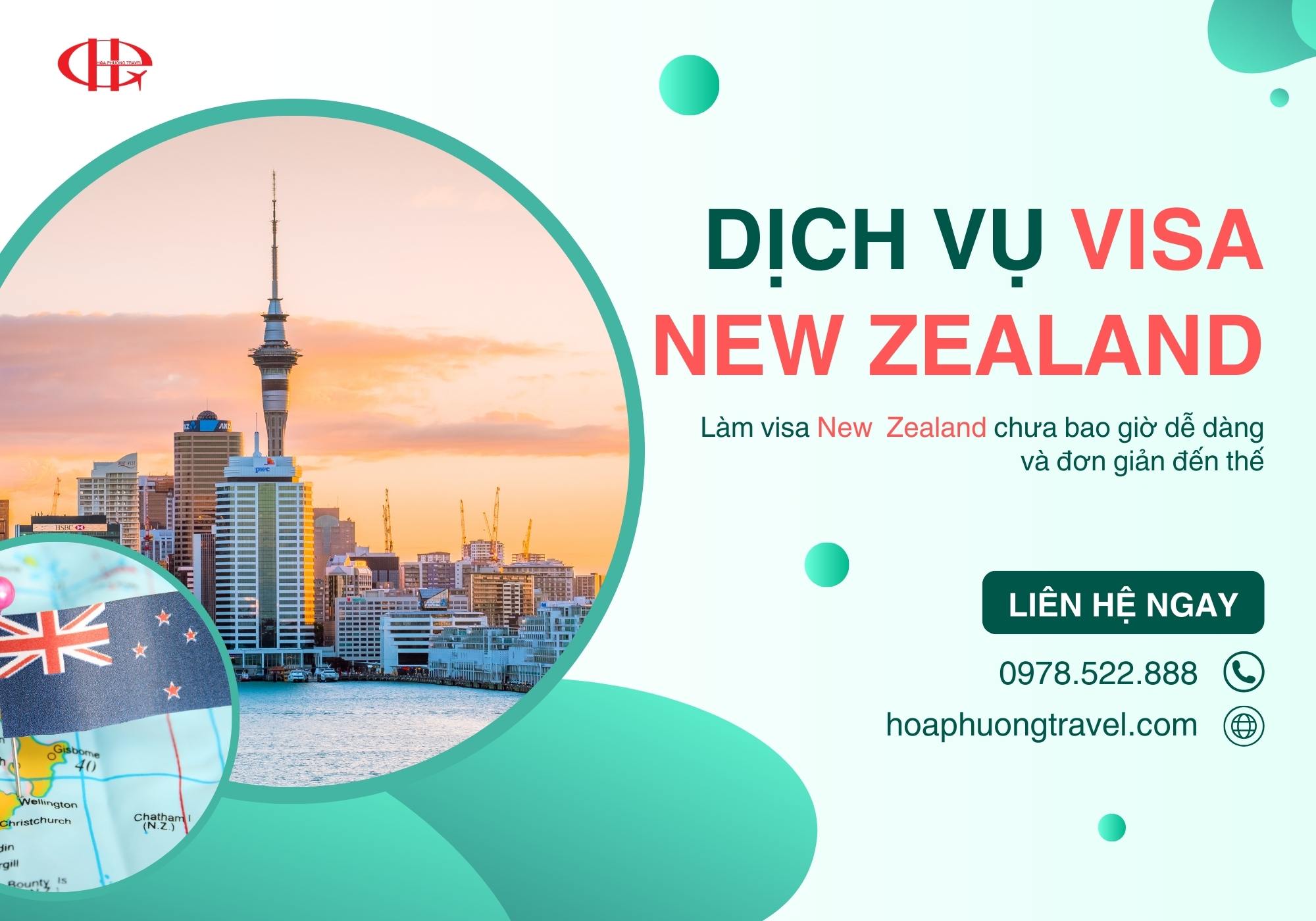 DỊCH VỤ HỖ TRỢ XIN VISA NEW ZEALAND DU LỊCH & THĂM THÂN