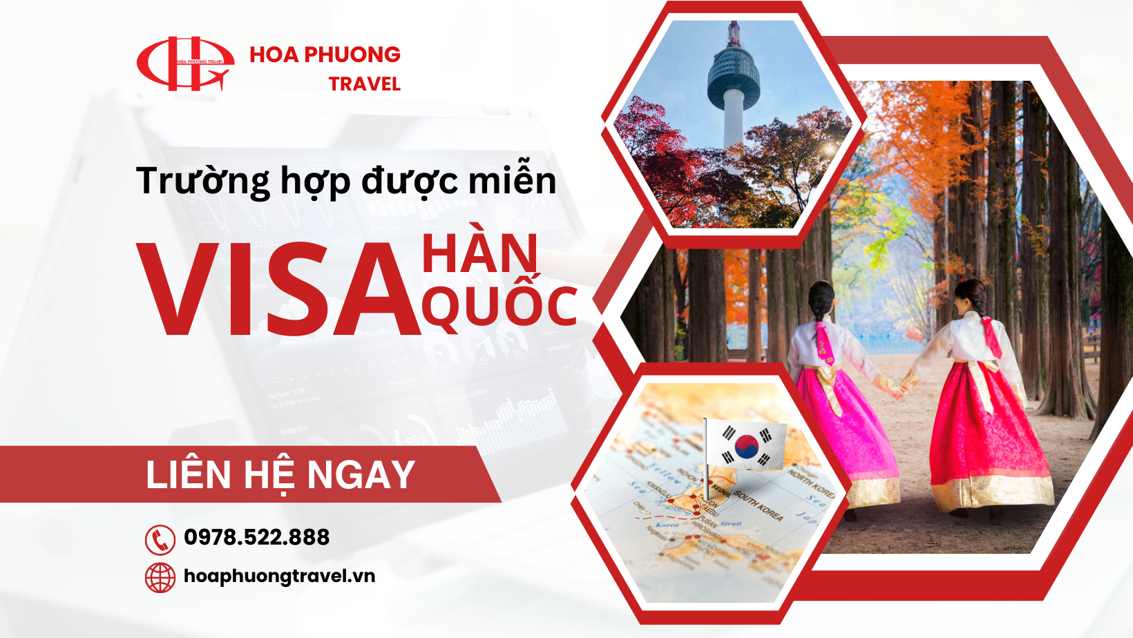 NHỮNG TRƯỜNG HỢP ĐƯỢC MIỄN VISA HÀN QUỐC