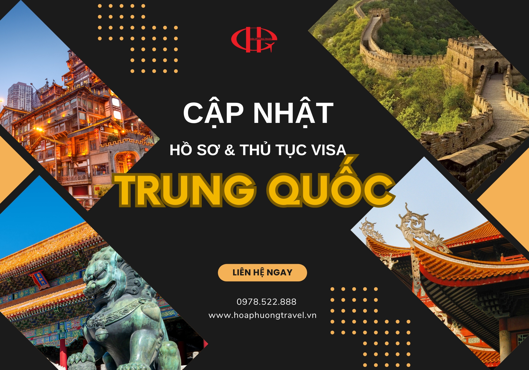 KINH NGHIỆM VÀ THỦ TỤC XIN VISA TRUNG QUỐC MỚI NHẤT