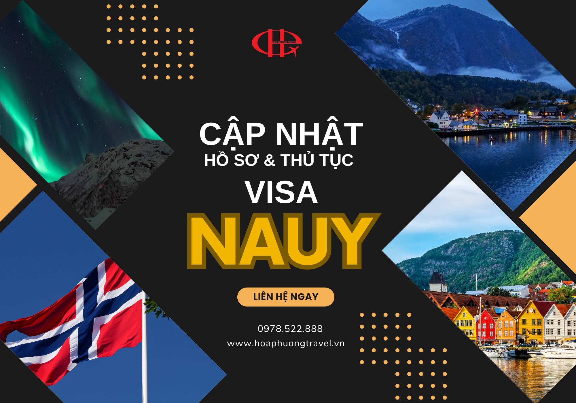 TRỌN BỘ HỒ SƠ, THỦ TỤC XIN VISA NA UY TỪ A-Z – CẬP NHẬT MỚI NHẤT