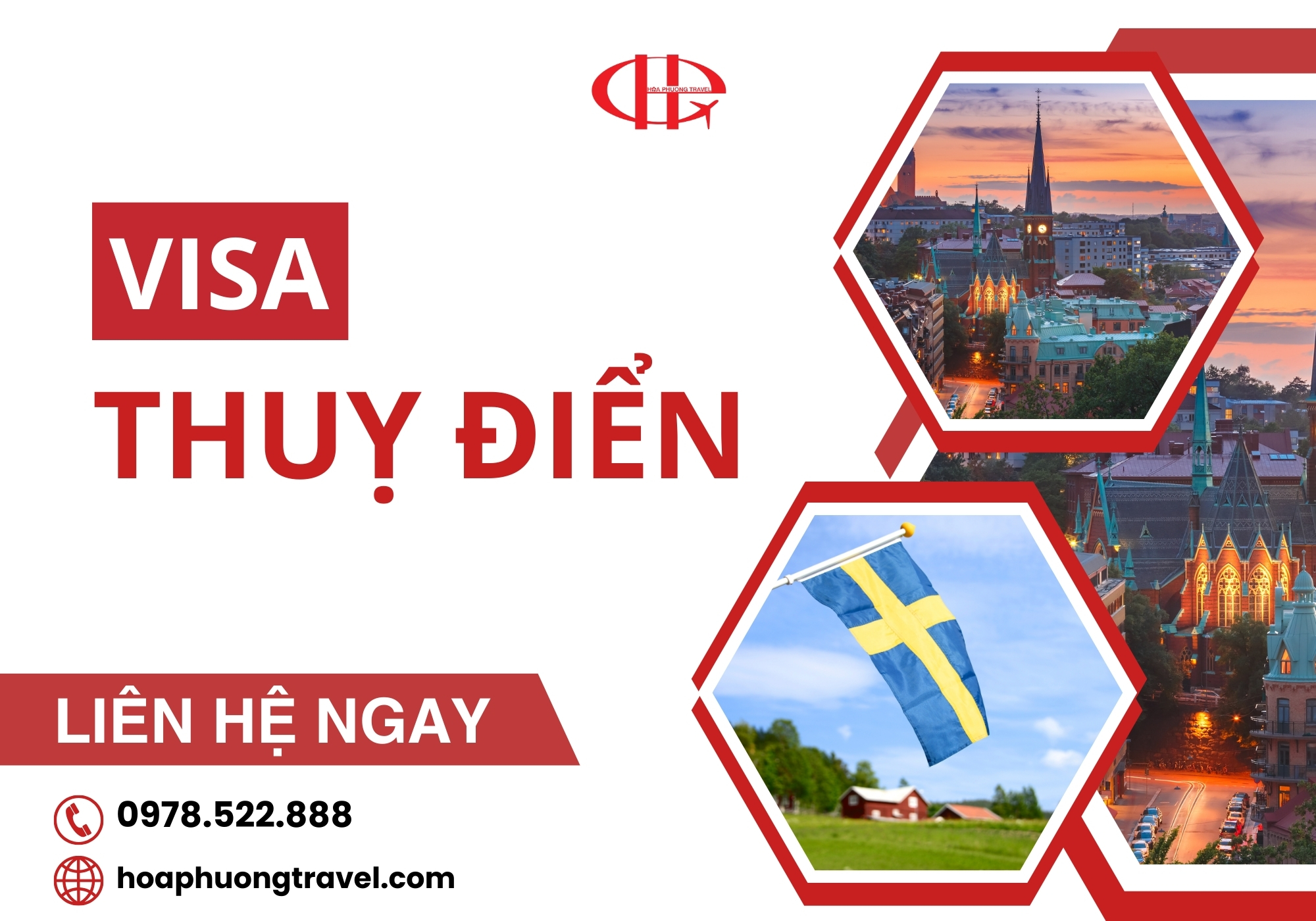 HỖ TRỢ XIN VISA THỤY ĐIỂN DU LỊCH, CÔNG TÁC & THĂM THÂN